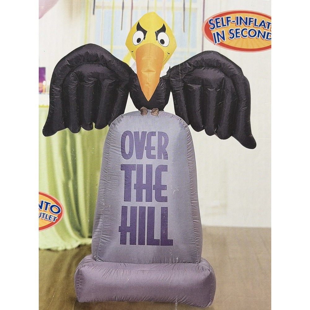 Over the Hill Gemmy Yard Inflatable Airblown 50th Birthday Party Y2K Vintage '05